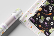 Watercolor Halloween Clipart, a Seasonal Illustration by Pattern + watercolor (Thumbnail 4 of 9)