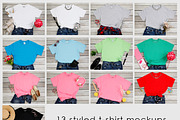 T-Shirt Mockup Bundle, a Shirt Mockup by SUBLIME Styled Stock (Thumbnail 2 of 6)