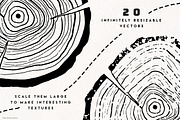 Timber Tree Vector Illustrations, an Object Illustration by Fire Spark Studio (Thumbnail 4 of 7)