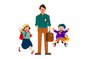 Family Characters Illustration, a Person Illustration by SLAB! Design (Thumbnail 3 of 3)