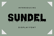 SUNDEL FONT, a Sans Serif Font by MaikoHatta (Thumbnail 1 of 2)