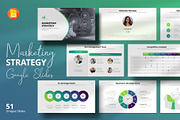 Marketing Strategy Google Slides, a Presentation Template by Design Vault (Thumbnail 1 of 7)