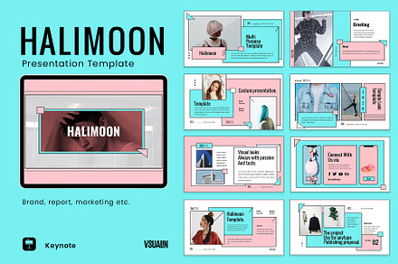 Halimoon - New Style Keynote