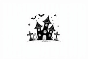 Spooky Halloween Clipart Set, an Illustration by BIPLOB EXPERT (Thumbnail 9 of 26)