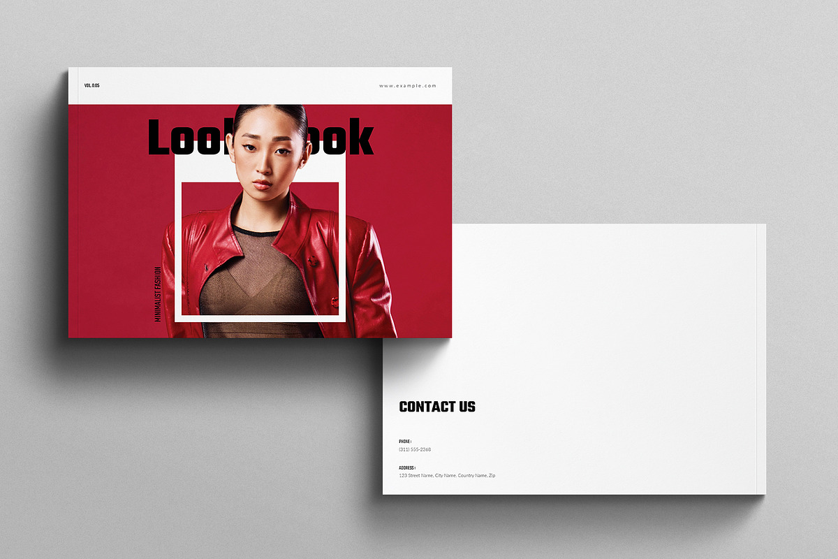 Look Book Template Landscape, a Brochure Template by E-Type (Photo 7 of 7)