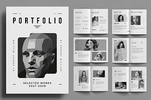 Portfolio Layout, a Magazine Template by ContestDesign