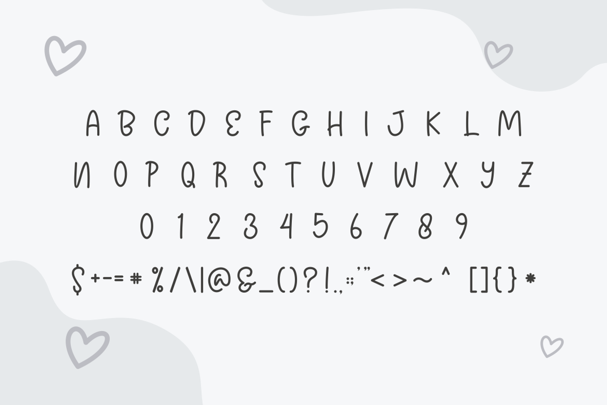 Buseda Font, a Font by Jhon.aburame (Photo 4 of 5)