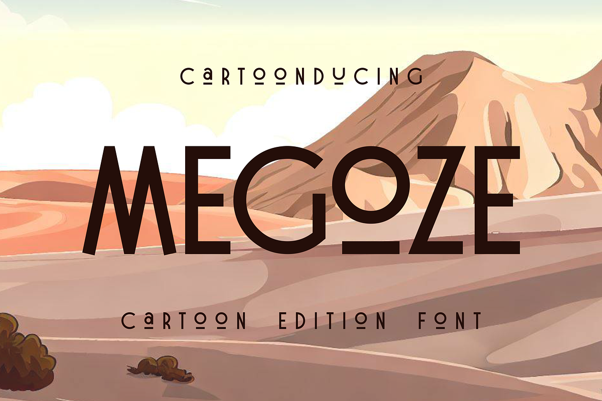 Megoze Font Comic Decorative, a Symbol Font by Monoletter Studio (Photo 2 of 4)