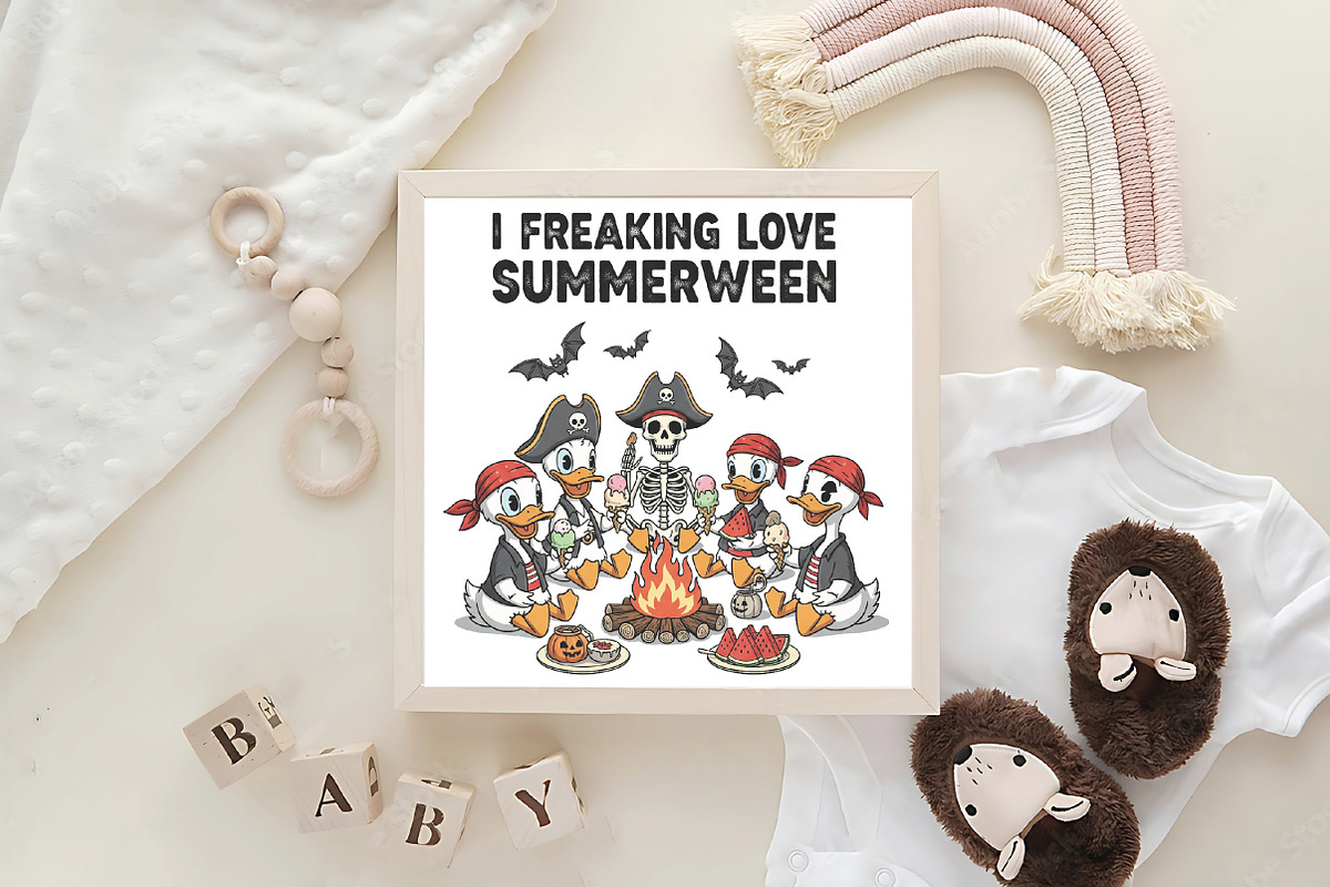 Summer Halloween Funny Halloween PNG, an Icon by CraftArtStudio (Photo 4 of 4)