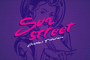 Sun Streets, a Font by Heroglyphs Studio (Thumbnail 1 of 5)