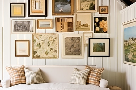 Living room gallery wall, home decor and wall art, framed art in, an Arts & Entertainment Photo by Anneleven
