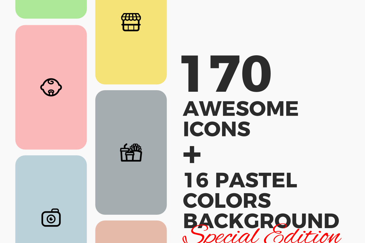Instagram Story Highlight 170 Icons, a Social Media Template by graphicalcium (Photo 3 of 4)