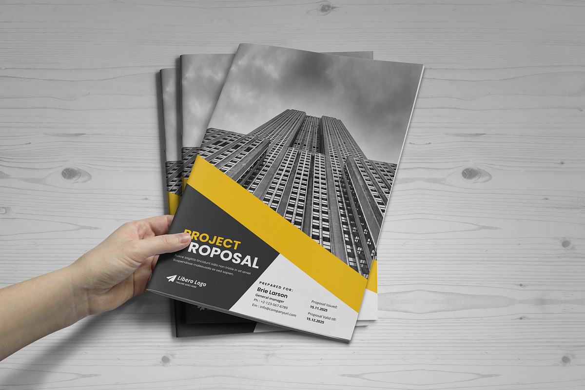 Project Business Proposal v6, a Brochure Template by Miyaji75 (Photo 18 of 18)