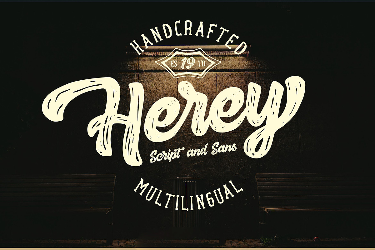 Herey - Script and Sans