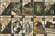 Vintage Tarot Card Illustrations, an Animal Illustration by Dene Studios (Thumbnail 4 of 7)