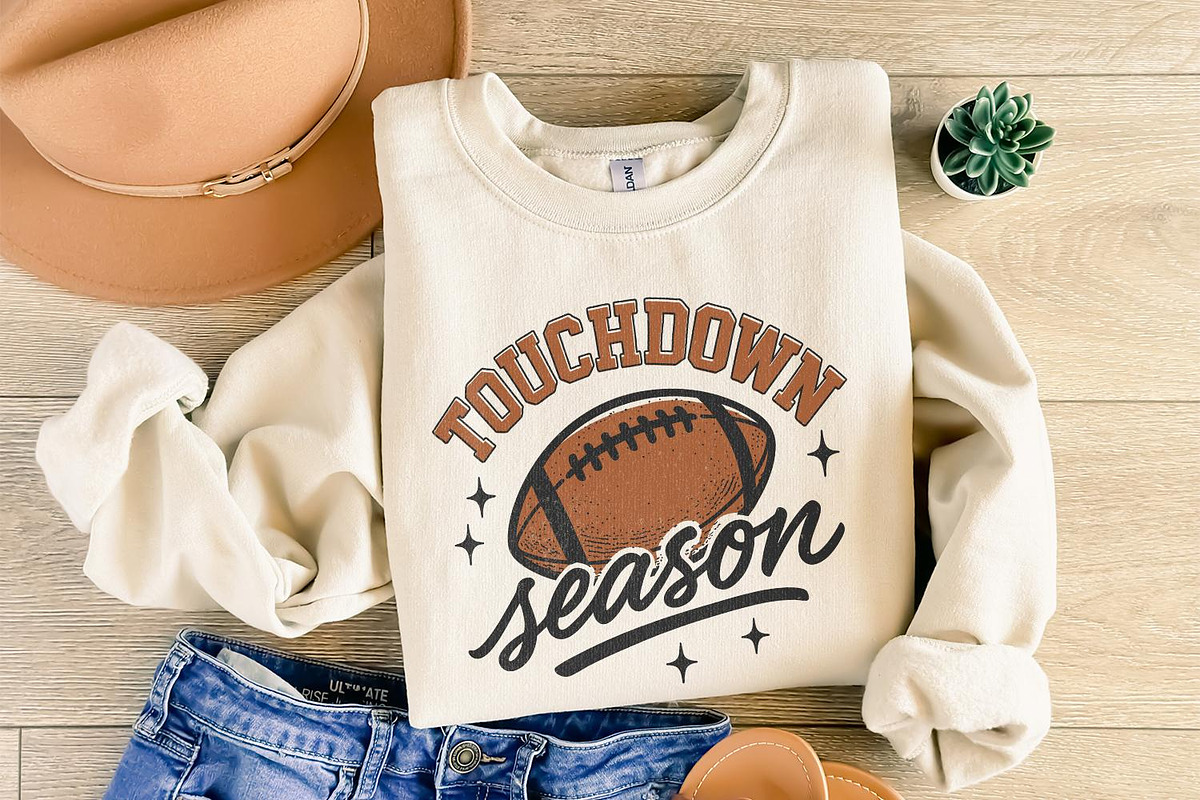 Touchdown Season PNG, Football Mom, an Illustration by SharpMarketplace (Photo 8 of 9)