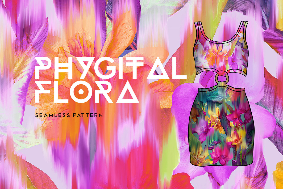 Tropical floral patterns set, a Pattern Graphic by emeraldthue (Photo 26 of 28)