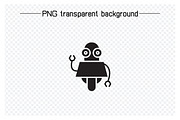 Funny Robot Avatars Set, a Solid Icon by Designfour (Thumbnail 6 of 7)