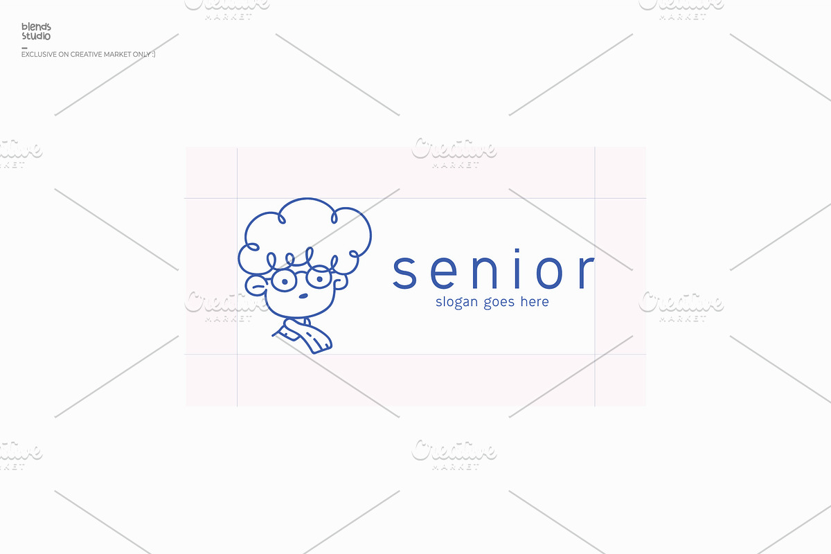 Senior Logo, a Branding & Logo Template by blends.studio (Photo 3 of 3)