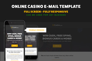 Casino Responsive Email Template