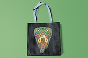 snake head with desert view, an Illustration by gunaonedesign (Thumbnail 4 of 4)
