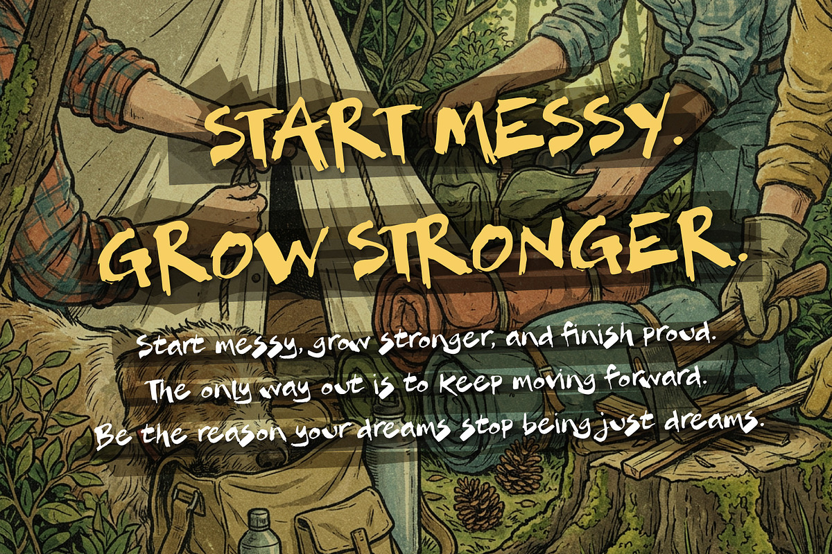 Roamback Caveyards - Stay Wild, a Handwritten Font by HypeWorksCo (Photo 6 of 10)