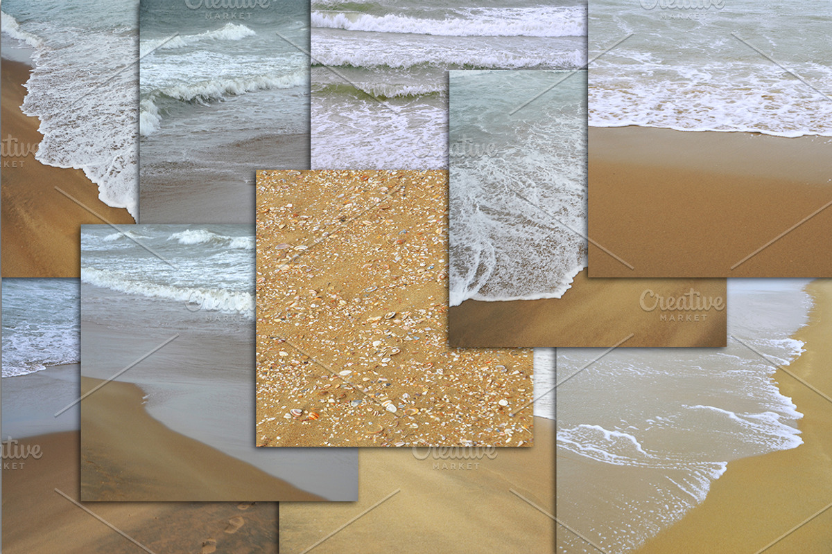 SAND BEACH BACKGROUNDS, a Texture Graphic by Area (Photo 4 of 11)