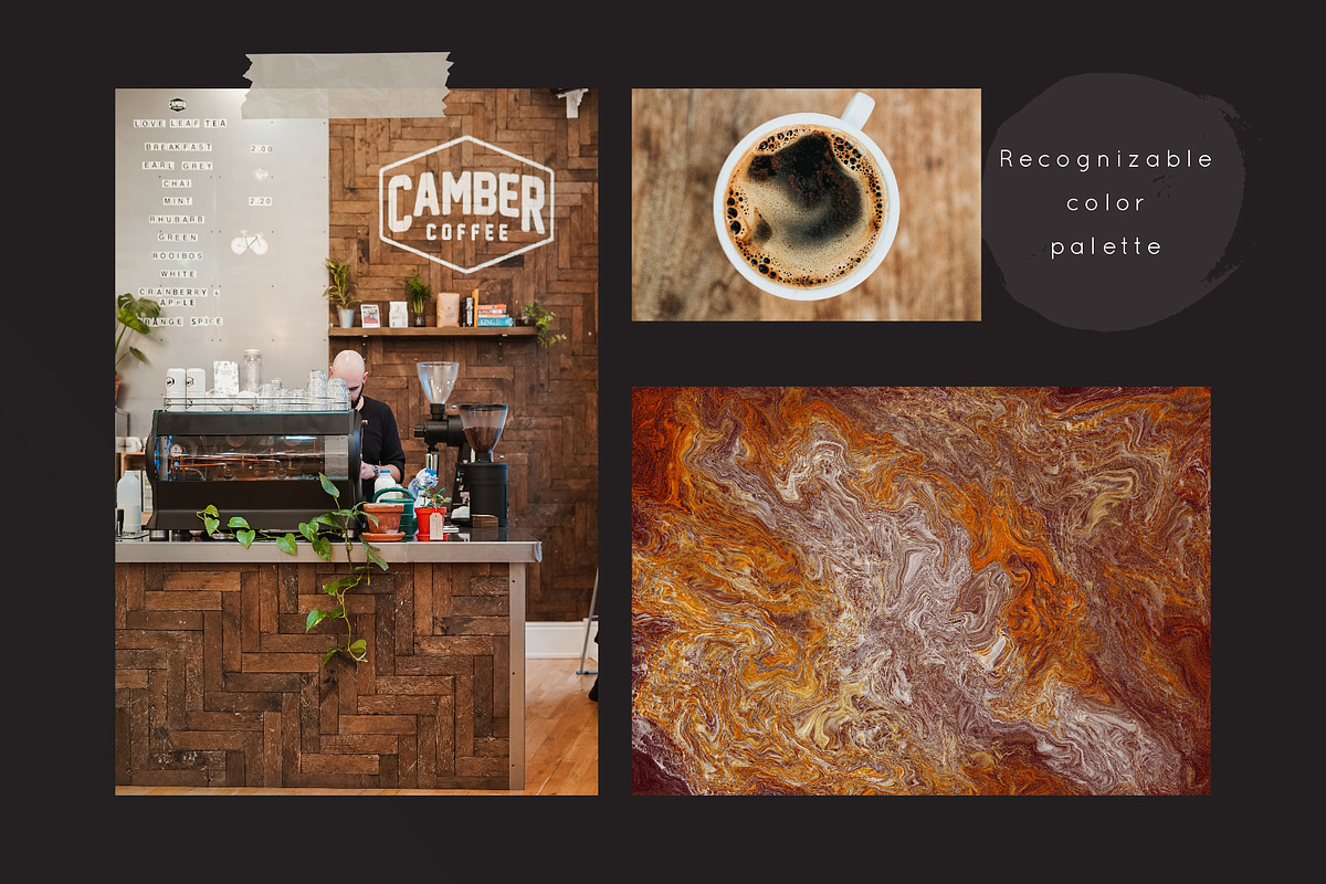 COFFEE ABSTRACT PATTERNS BUNDLE, a Texture Graphic by Creativemaker (Photo 19 of 21)