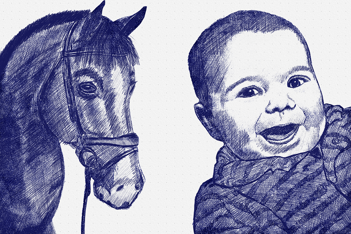 Procreate Ballpoint Pens Set, a Brush Add-On by Brush Moment (Photo 9 of 13)