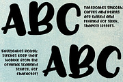 Fattycakes: a plump & fun font, a Font by Missy Meyer (Thumbnail 6 of 6)