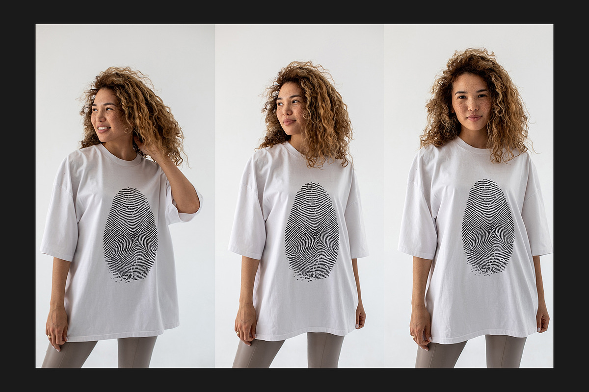 T-Shirt Mock-Up Set, a Shirt Mockup by Freeman Studio (Photo 7 of 18)