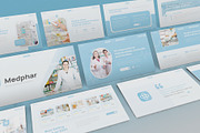 Pharmacy and Drugstore PowerPoint, a Presentation Template by Pixslides (Thumbnail 1 of 6)