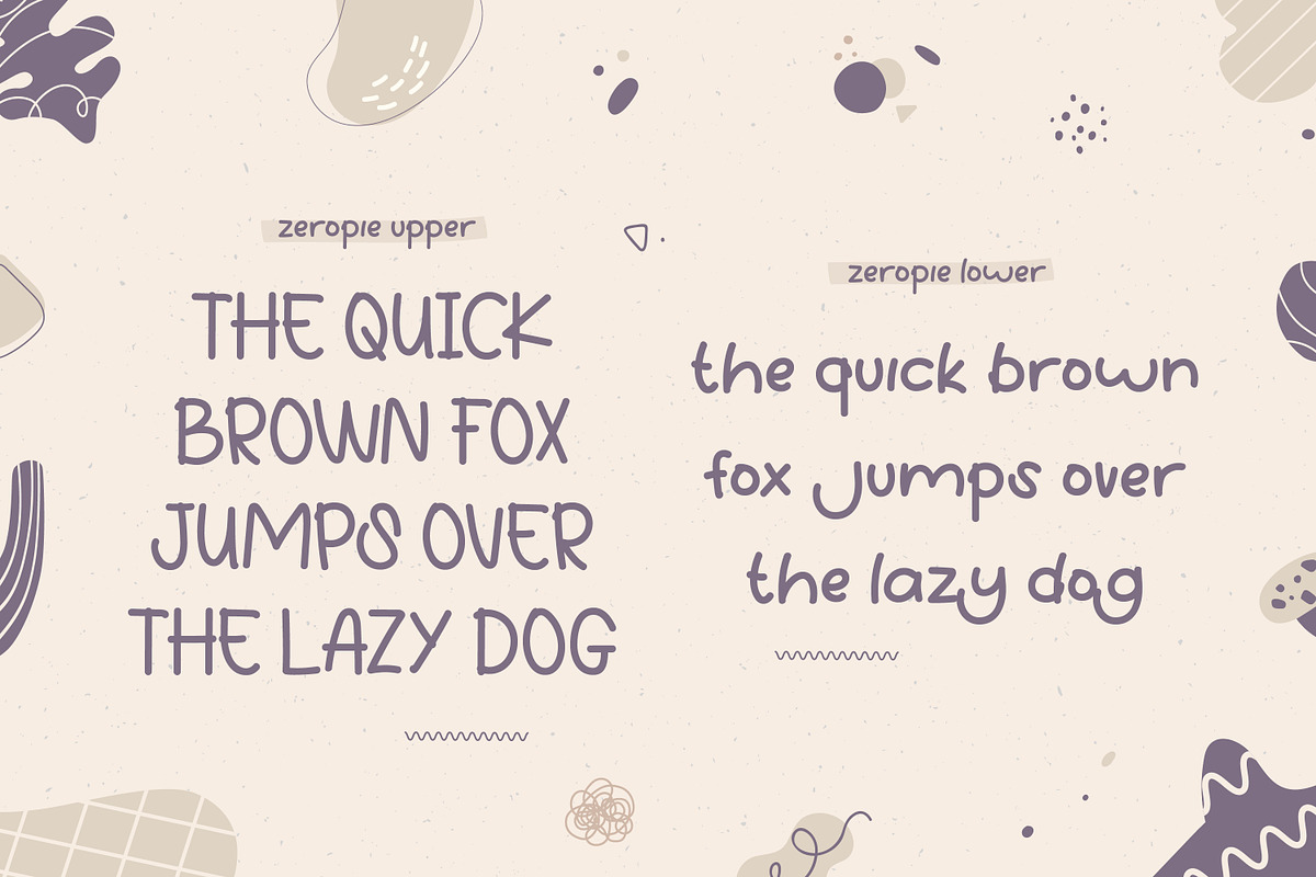 Zeropie Handwritten Font, a Handwritten Font by infernostudio3 (Photo 9 of 12)