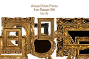 Picture Frames from Museum 18th, an Object Graphic by VetalStock (Thumbnail 1 of 11)