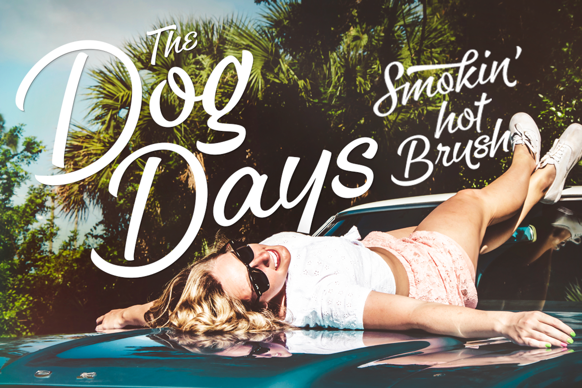 Dog Days Fonts & Extras 50% OFF!