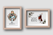 Alice in Wonderland. Png & Psd, an Animal Illustration by Kseniia (Thumbnail 4 of 7)