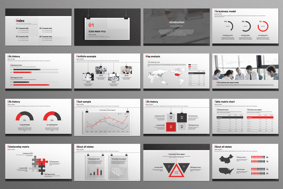 Premium Management Profile, a Presentation Template by GoodPello