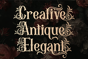 Mozathia | Decorative Display Font, a Blackletter Font by Denustudios (Thumbnail 3 of 12)