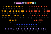 GEOMETRIK Font + Templates, a Symbol Font by Headquarters (Thumbnail 2 of 4)