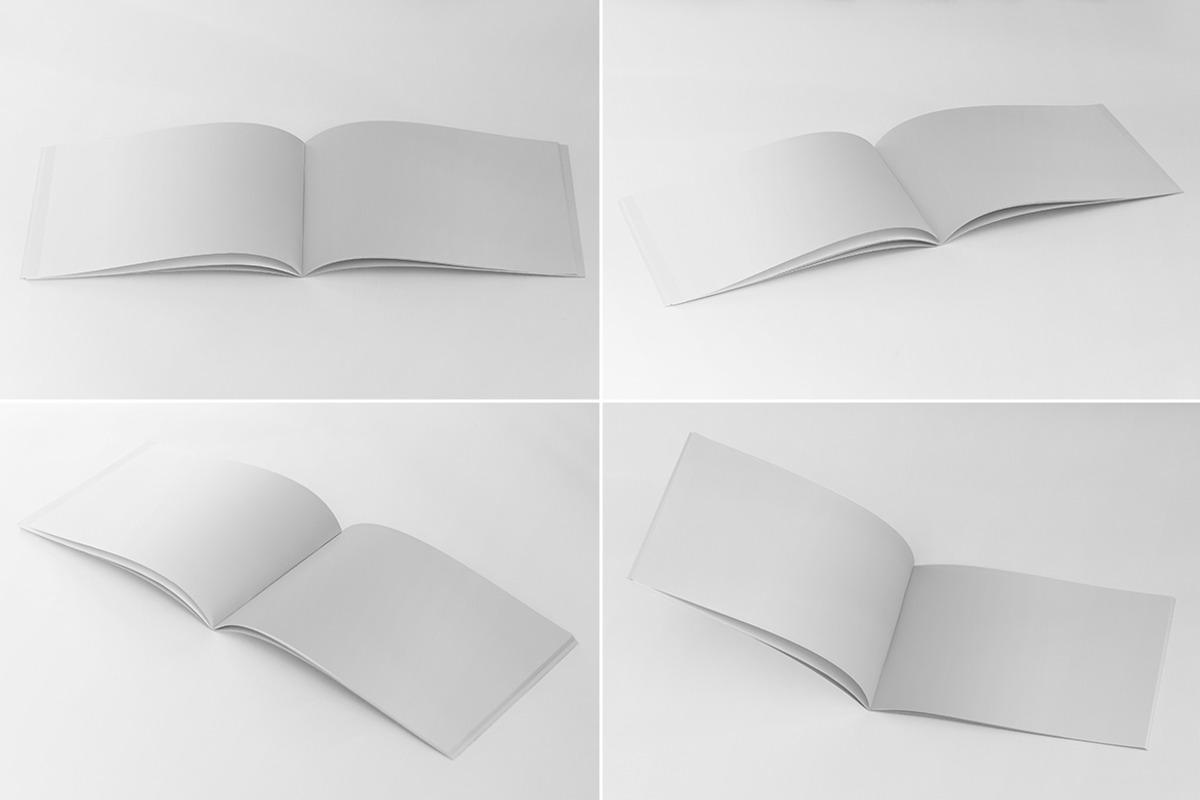 US Half-Letter Brochure Mockups, a Print Template by Andre28 (Photo 4 of 9)