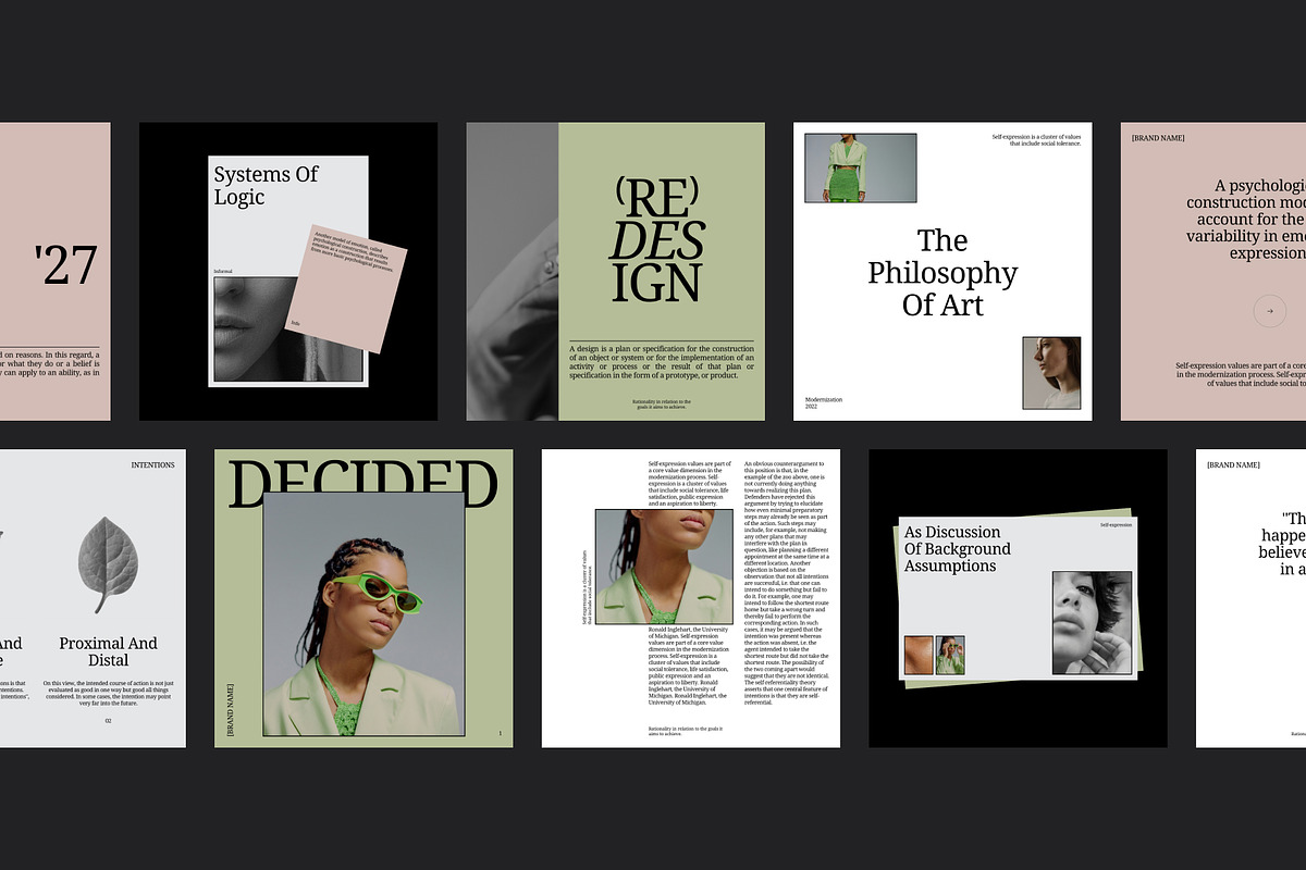 Pastel Canva Social Templates, a Social Media Template by at.studio (Photo 2 of 7)