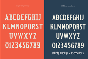 Old Bowman Sans & Serif