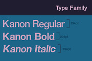 Kanon-Serif Font Family 20% OFF, a Sans Serif Font by ulndsgn (Thumbnail 2 of 10)