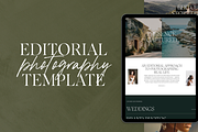 Editorial Photography Template, a Wix Template by JOA CREATIVE LAB (Thumbnail 1 of 10)