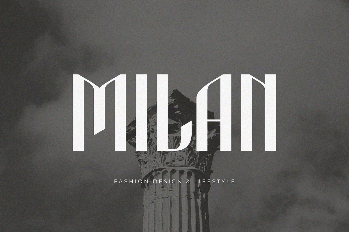 Aetherin Retro Modern Condensed Sans, a Sans Serif Font by BrandSemut (Photo 3 of 8)
