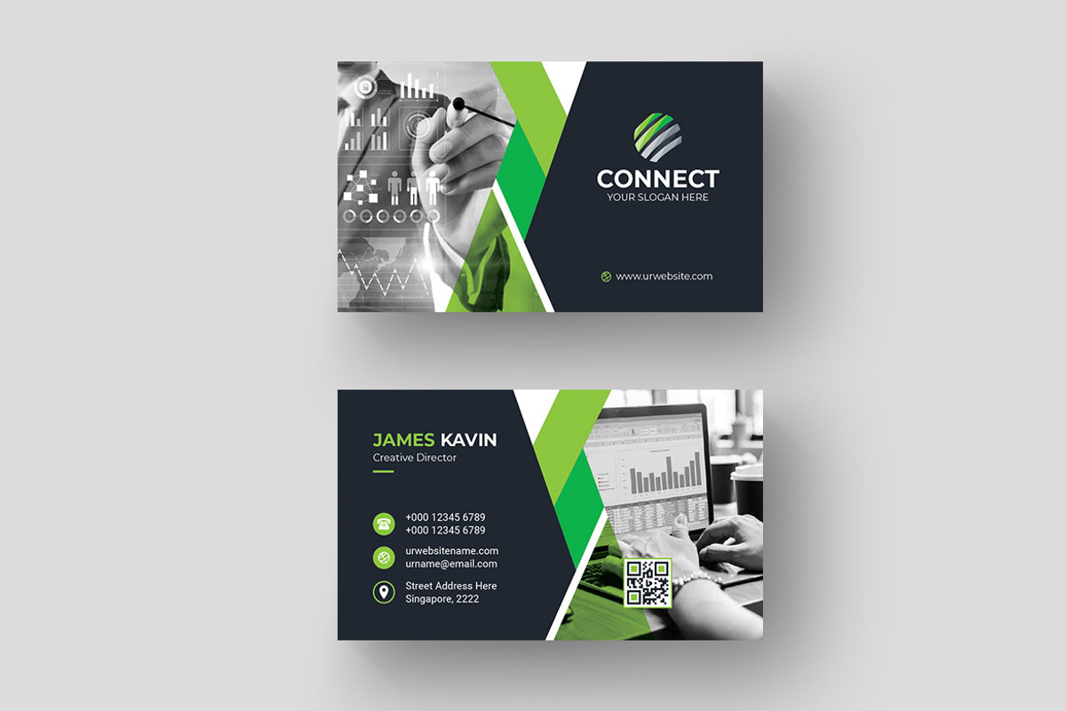 Corporate Business Card Template, a Business Card Template by BdThemes (Photo 2 of 4)