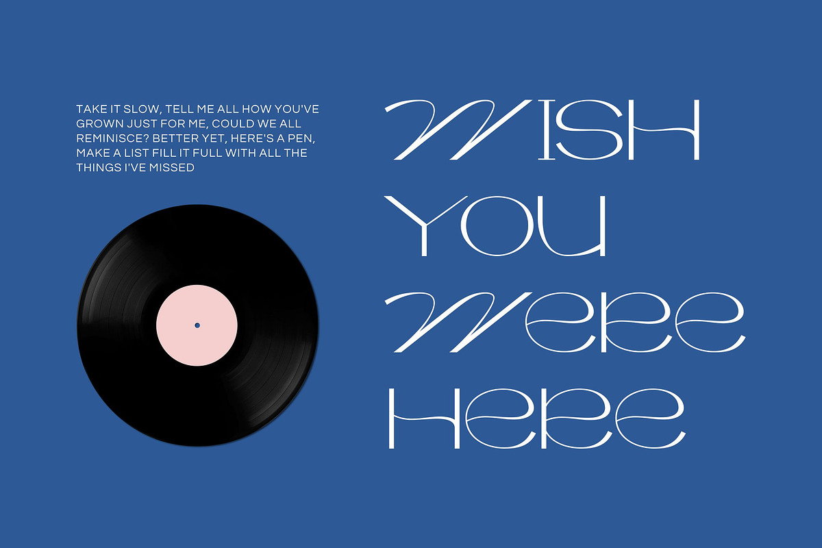 Yogie Vecan - Aesthetic Wide Font, a Sans Serif Font by Imoodev (Photo 3 of 6)