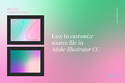 20 Orchids Gradients Set, a Texture Graphic by le-genda (Thumbnail 2 of 11)