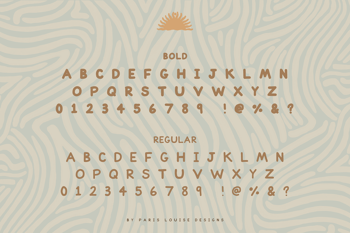 NOOSA - Handwritten Sans Serif, a Font by Paris Louise Designs (Photo 2 of 4)