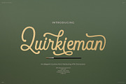 Quirkieman, a Handwritten Font by deadlock studio (Thumbnail 1 of 10)
